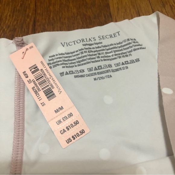 **NWT** Set of 3 Seamless Victoria’s Secret Hiphuggers in Size M - Picture 5 of 7